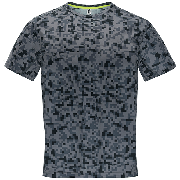 Short sleeve printed technical shirt ASSEN