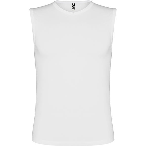 Fitted t-shirt and neck with a light V-shape CAWLEY