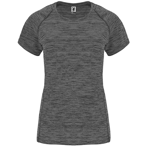 T-shirt technique femme en tissu polyester avec manches courte style raglan AUSTIN WOMAN