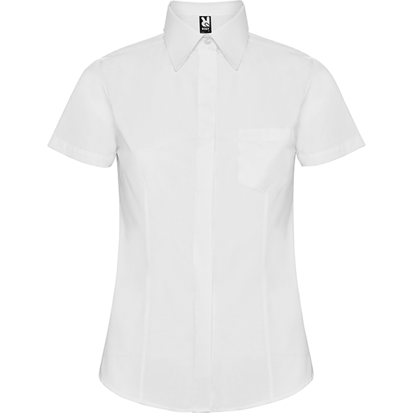 Slim fitted shirt with front and back darts SOFIA