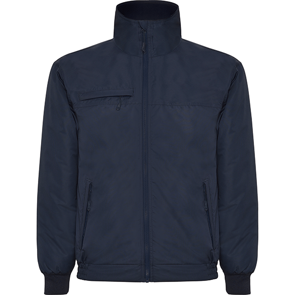 Chaqueta cómoda acolchada en tejido muy resistente con cuello alto YUKON