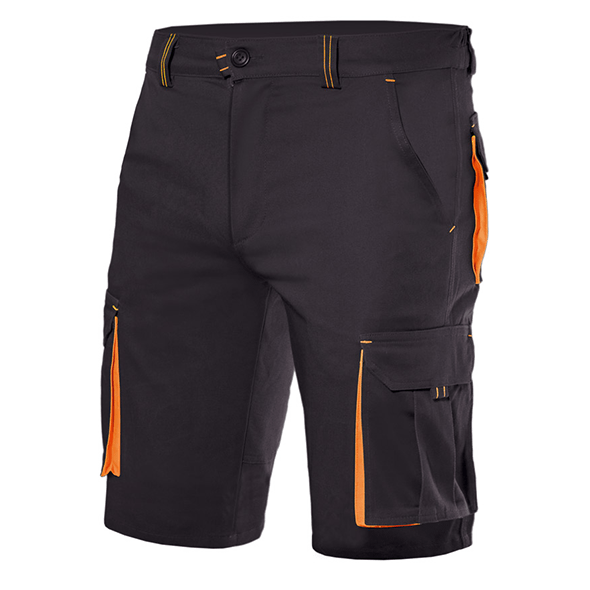 Shorts mit Bicolor Stretch Taschen