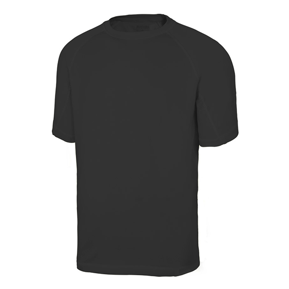 Technical T-Shirt with Raglán Sleeve and Decorative Sewing