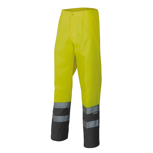 Bicolor-Hosen mit hohen Sichtbarkeit Taschen P158