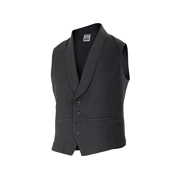 Staff Vest with Smoking Collar