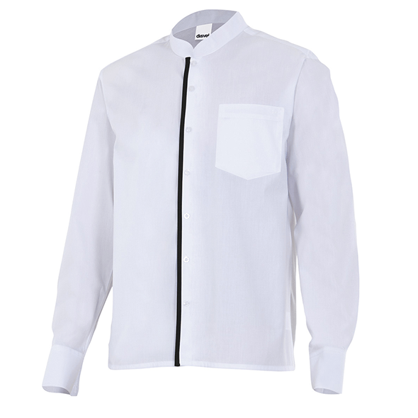 Long Sleeve Shirt whit Mao Collar PLISTAN